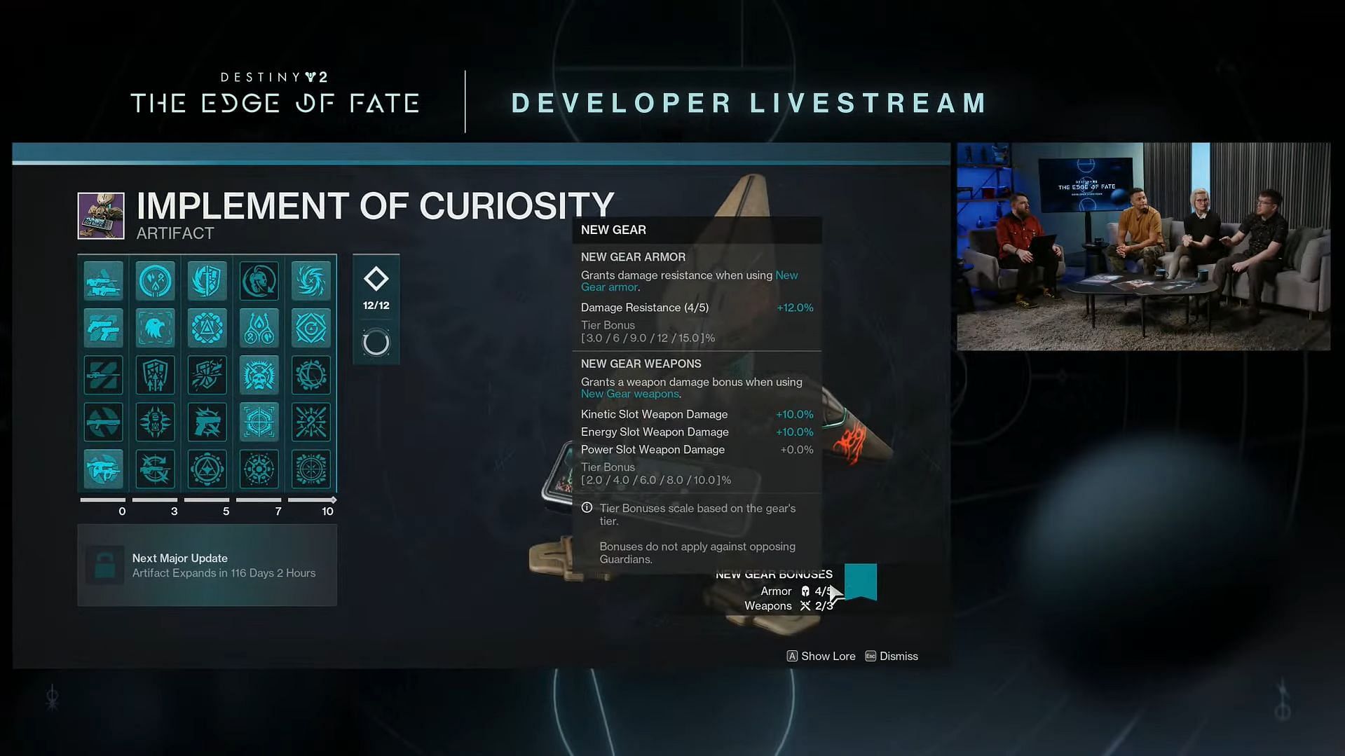 Resistance and damage from new armor (Image via Bungie)